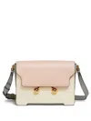 Marni Womens Zo878 Trunkaroo Colour-block Medium Leather Shoulder Bag