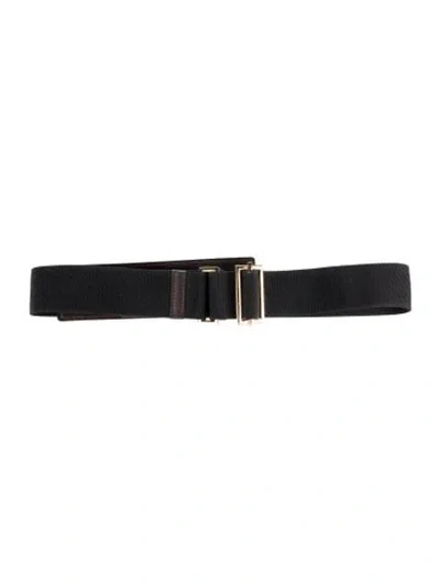 Pre-owned Marni Leather Waist Belt In Brown