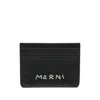 Marni Textured Wallet With Subtle Branding