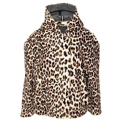 Pre-owned Marni Leopard Print Jacket - '10s In Sand