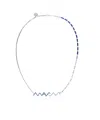 Marni Sapphire-wave Necklace In White
