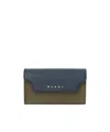 Marni Letter Logo Wallet In Multi