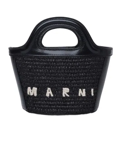 MARNI LETTER PATTERN SHOULDER BAG