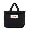 Marni Borsa A Mano In Tessuto Nero  Donna In Black