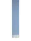 Marni Light Blue Alpaca Blend Scarf In Gray