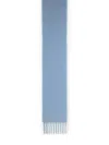 Marni Light Blue Alpaca Blend Scarf In Blue