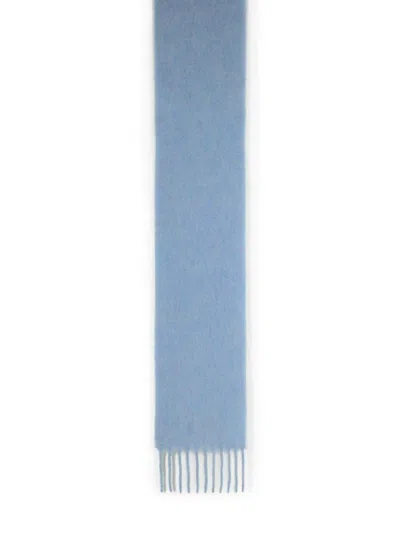 MARNI LIGHT BLUE ALPACA BLEND SCARF