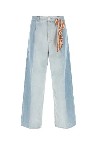 Marni Light Blue Chambray Jeans