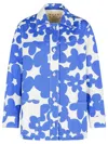 Marni Light Blue Cotton Jacket In Blue