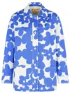 Marni Light Blue Cotton Jacket In Blue