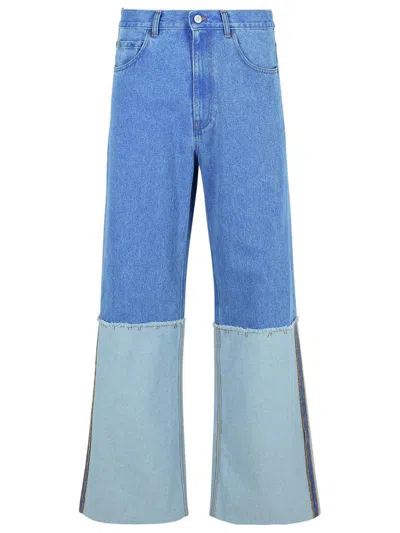 MARNI MARNI LIGHT BLUE COTTON JEANS