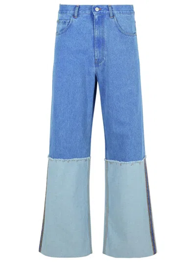 MARNI MARNI LIGHT BLUE COTTON JEANS