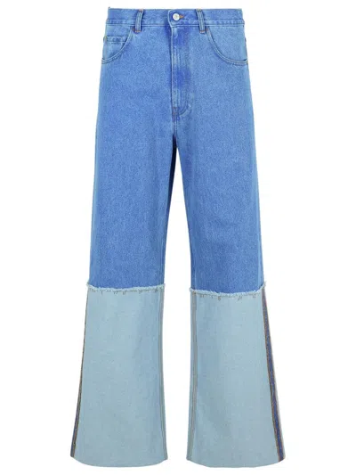 Marni Light Blue Cotton Jeans