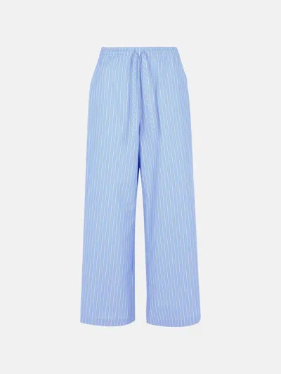 Marni Light Blue Cotton Trousers
