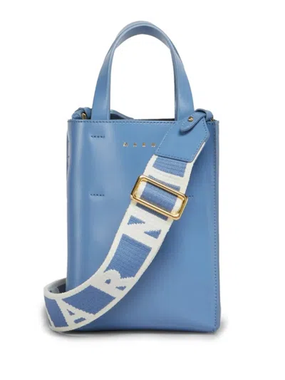 Marni Light Blue Museo Nano Tote