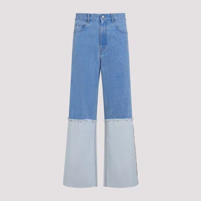 MARNI LIGHT BLUE WIDE LEG JEANS