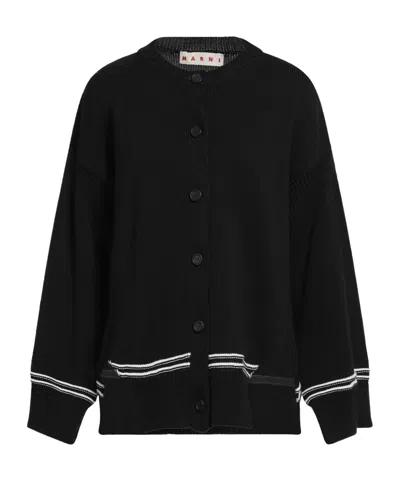 Marni Lightweight Cardigans In Black