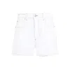 MARNI LILY WHITE COTTON SHORT 5-POCKETS TROUSERS