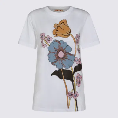 Marni Lily White Cotton T-shirt