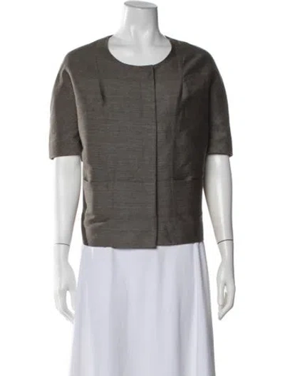 Pre-owned Marni Linen Jacket In Neutrals