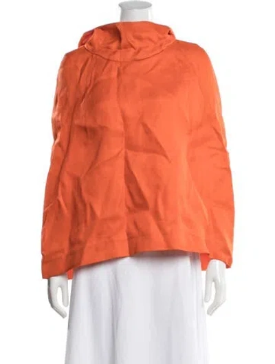 Pre-owned Marni Linen Jacket In Orange