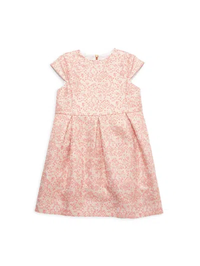 Marni Kids' Little Girl's & Girl's Floral Fit & Flare Dress In Pink