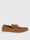 Marni Leather Loafers With Rubber Outsole And Piping