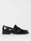 Marni Leather Slip-on Shoes In Black
