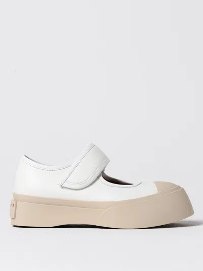 Marni Loafers  Woman Color White In Weiss