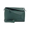 Marni Loewe Puzzle Edge New Large Shoulder Bag In Green