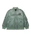 Marni Kids Bomber Jacket In Green