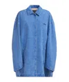 Marni Denim Jacket With French Collar In Blue