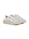 Marni Logo-appliqué Sneakers In White