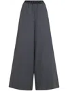 Marni Graphite Grey Virgin Wool Pants In Gray
