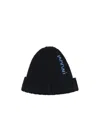 Marni Men's Beanie Hat With Logo In Black