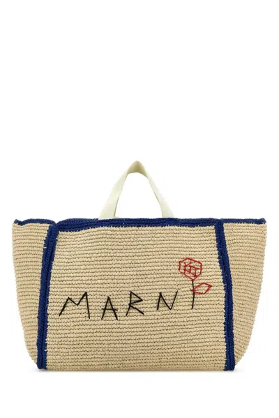 Marni Logo In Beige