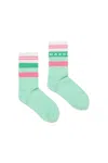 Marni Logo Branded Nylon Socks In Blue