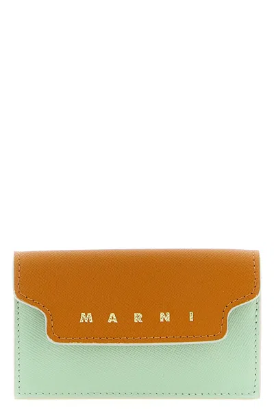 Marni Visitenkartenetui Mit Logo In White