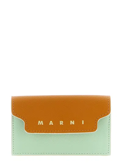 Marni Logo Business Card Holder In Multi