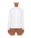 Marni White Printed Shirt In White
