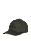 Marni Logo Cap In Green