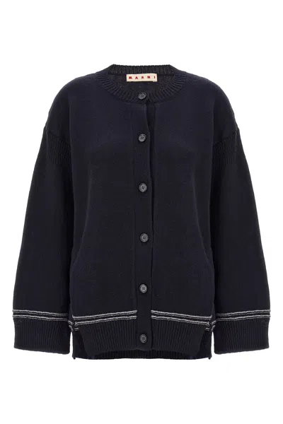 MARNI MARNI LOGO CARDIGAN
