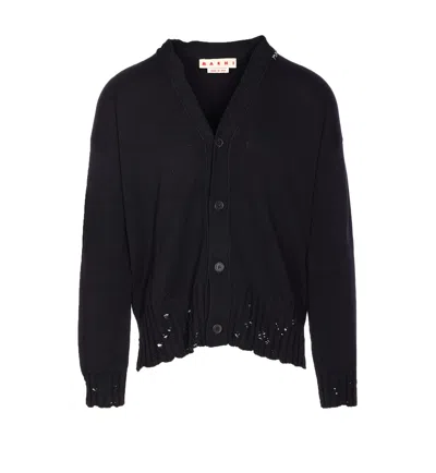 MARNI LOGO CARDIGAN