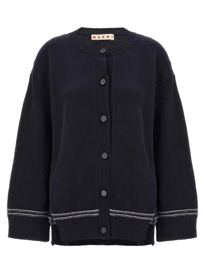 MARNI MARNI LOGO CARDIGAN