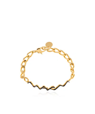 MARNI MARNI LOGO CHAIN BRACELET