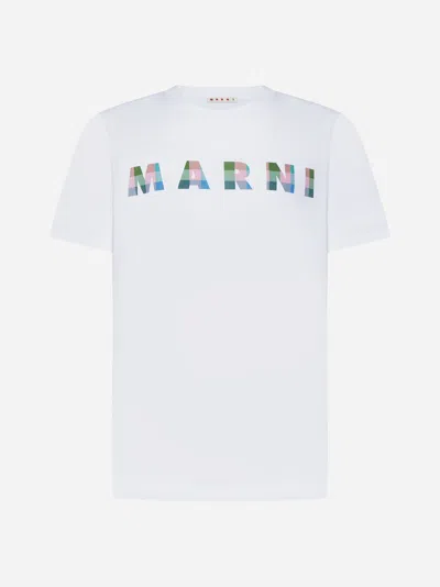 MARNI LOGO COTTON T-SHIRT