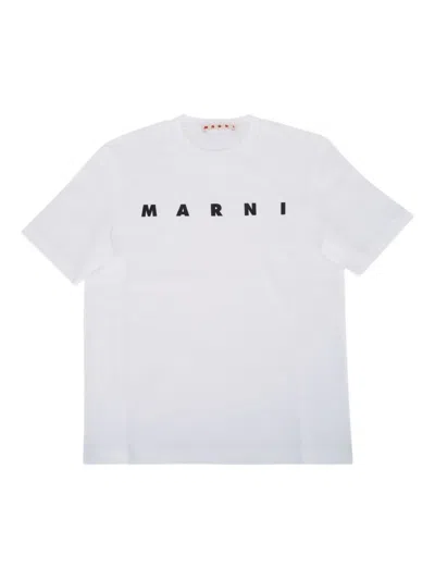 MARNI LOGO COTTON T-SHIRT