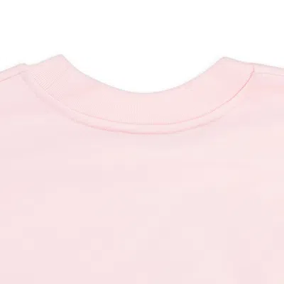 Marni Logo Crew Neck Sweatshirt In Pink
