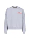 Marni Cotton Jersey Sweatshirt In Gray