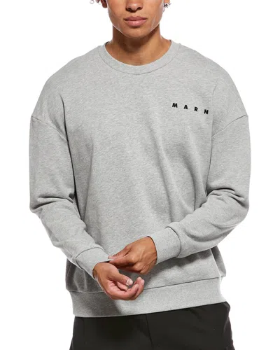 Marni Logo Crewneck Sweatshirt In Multi